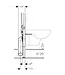 GEBERIT Inbouwreservoir Duofix UP720 114x50x8 cm 111.794.00.1