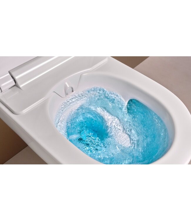 Douchewc Geberit AquaClean Alba Alphine Wit afdekplaat