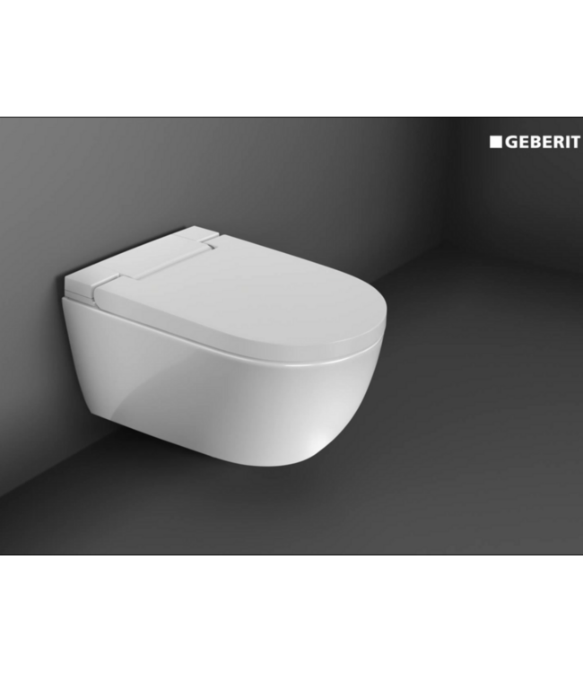 Douchewc Geberit AquaClean Alba Alphine Wit afdekplaat