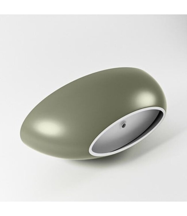 MONDIAZ Vrijstaand bad Float Army / Army 170x80cm Solid Surface