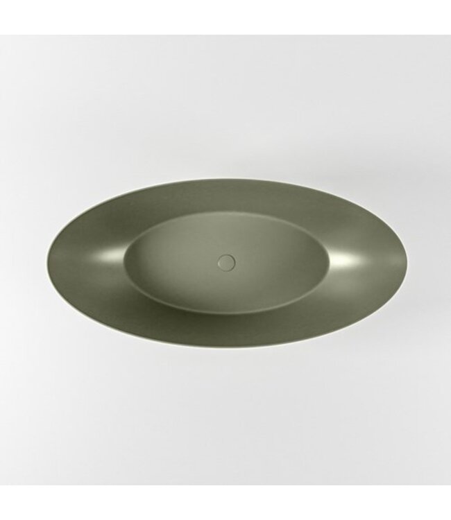 MONDIAZ Vrijstaand bad Float Army / Army 170x80cm Solid Surface
