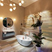 Vrijstaand bad Float Clay  / Talc 170x80cm Solid Surface Vrijstaand bad Float Clay  / Talc 170x80cm Solid Surface