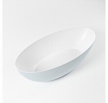 Vrijstaand bad Float Clay  / Talc 170x80cm Solid Surface