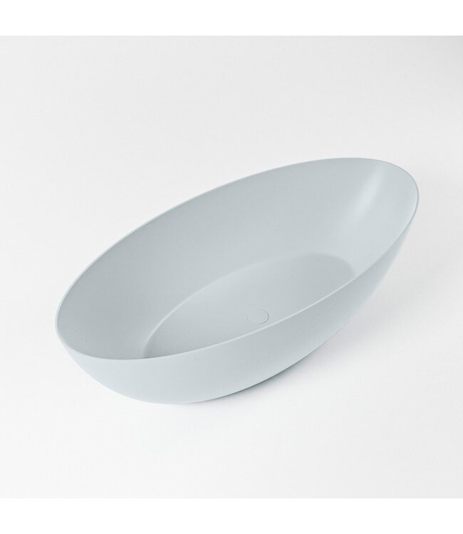 Vrijstaand bad Float Clay  / Talc 170x80cm Solid Surface