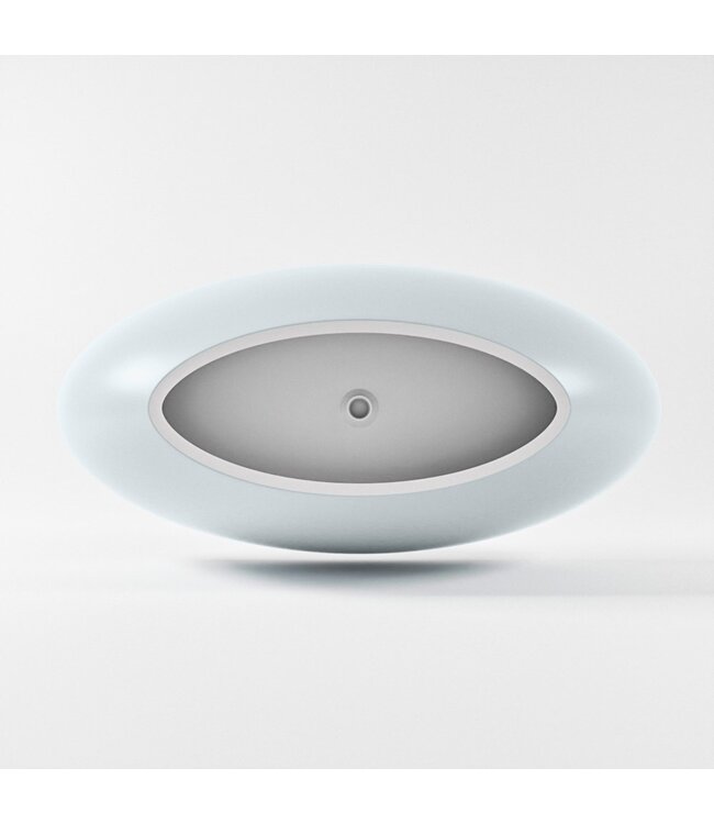 MONDIAZ Vrijstaand bad Float Clay  / Talc 170x80cm Solid Surface