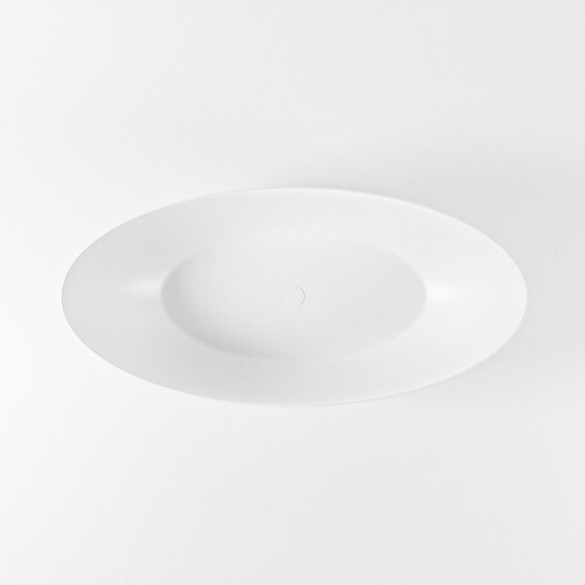 Vrijstaand bad Float Clay  / Talc 170x80cm Solid Surface Vrijstaand bad Float Clay  / Talc 170x80cm Solid Surface