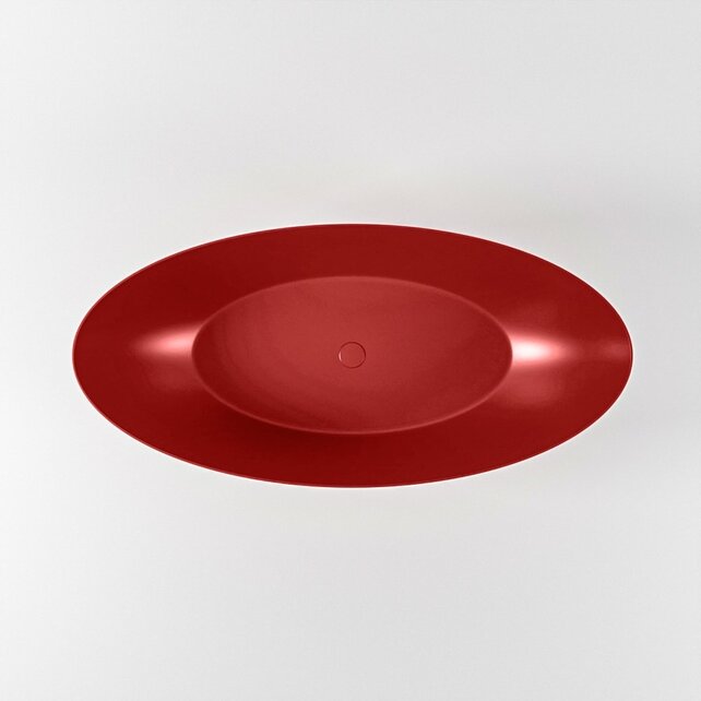 Vrijstaand bad Float Fire  / Fire 170x80cm Solid Surface Vrijstaand bad Float Fire  / Fire 170x80cm Solid Surface