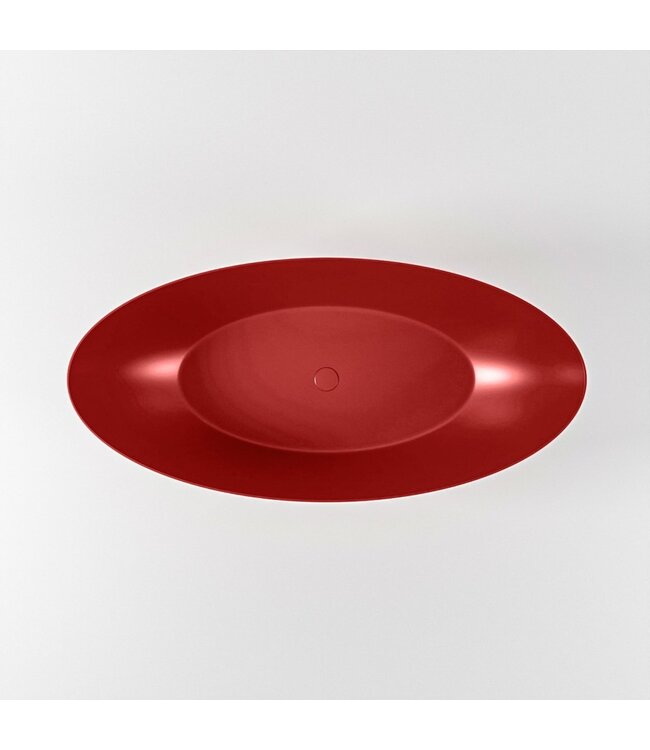 MONDIAZ Vrijstaand bad Float Fire  / Fire 170x80cm Solid Surface