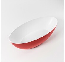 Vrijstaand bad Float Fire  / Talc 170x80cm Solid Surface