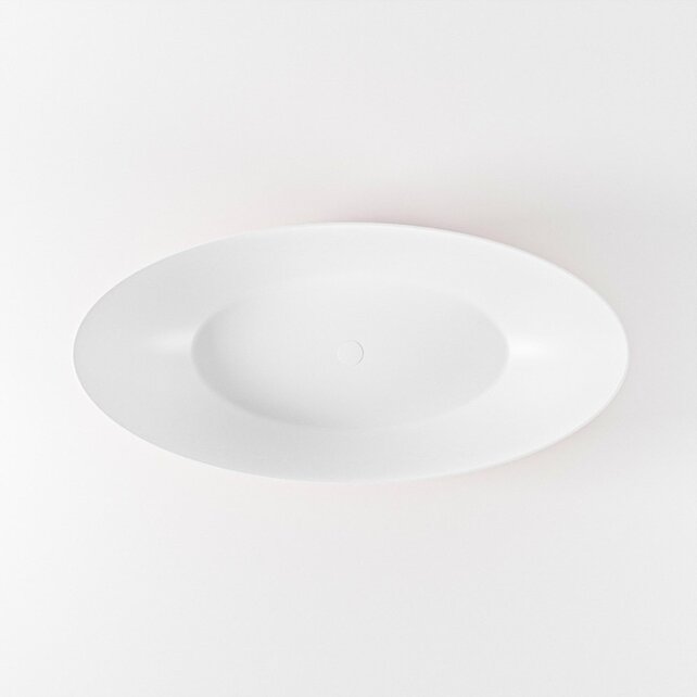 Vrijstaand bad Float Fire  / Talc 170x80cm Solid Surface Vrijstaand bad Float Fire  / Talc 170x80cm Solid Surface