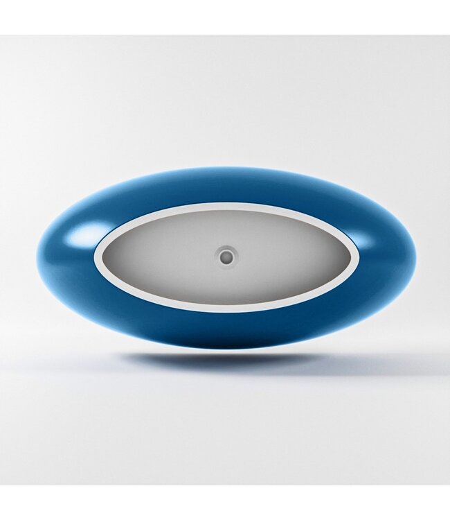 MONDIAZ Vrijstaand bad Float Jeans  / Talc 170x80cm Solid Surface