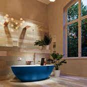 Vrijstaand bad Float Jeans  / Talc 170x80cm Solid Surface Vrijstaand bad Float Jeans  / Talc 170x80cm Solid Surface