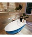 Vrijstaand bad Float Jeans  / Talc 170x80cm Solid Surface