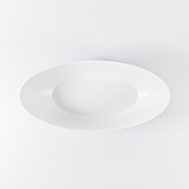 Vrijstaand bad Float Jeans  / Talc 170x80cm Solid Surface Vrijstaand bad Float Jeans  / Talc 170x80cm Solid Surface