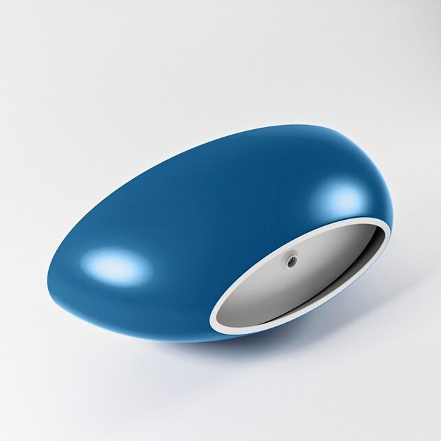 Vrijstaand bad Float Jeans  / Jeans 170x80cm Solid Surface Vrijstaand bad Float Jeans  / Jeans 170x80cm Solid Surface