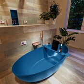 Vrijstaand bad Float Jeans  / Jeans 170x80cm Solid Surface Vrijstaand bad Float Jeans  / Jeans 170x80cm Solid Surface