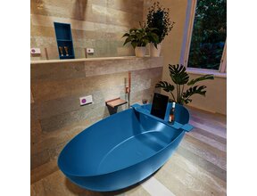 Vrijstaand bad Float Jeans  / Jeans 170x80cm Solid Surface