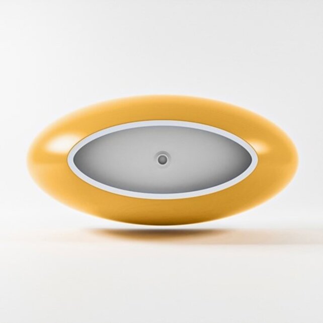 Vrijstaand bad Float Ocher  / Ocher 170x80cm Solid Surface Vrijstaand bad Float Ocher  / Ocher 170x80cm Solid Surface