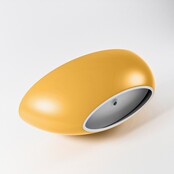 Vrijstaand bad Float Ocher  / Talc 170x80cm Solid Surface Vrijstaand bad Float Ocher  / Talc 170x80cm Solid Surface