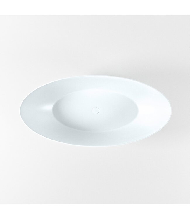 Vrijstaand bad Float Ocher  / Talc 170x80cm Solid Surface