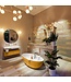 Vrijstaand bad Float Ocher  / Talc 170x80cm Solid Surface
