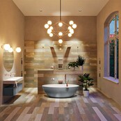 Vrijstaand bad Float Plata  / Talc 170x80cm Solid Surface Vrijstaand bad Float Plata  / Talc 170x80cm Solid Surface