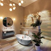 Vrijstaand bad Float Plata  / Talc 170x80cm Solid Surface Vrijstaand bad Float Plata  / Talc 170x80cm Solid Surface