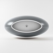 Vrijstaand bad Float Plata  / Talc 170x80cm Solid Surface Vrijstaand bad Float Plata  / Talc 170x80cm Solid Surface