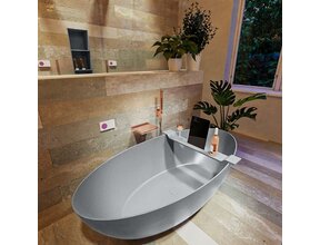 Vrijstaand bad Float Plata  / Plata 170x80cm Solid Surface