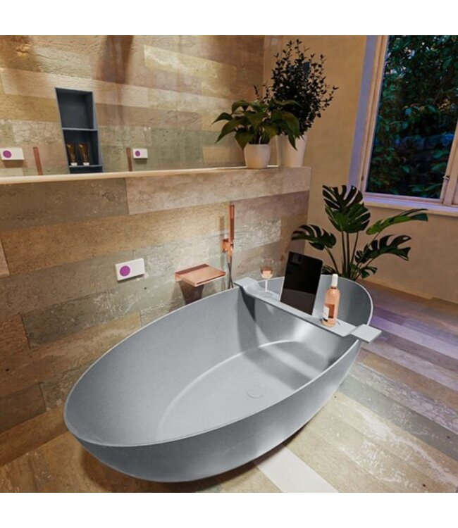 Vrijstaand bad Float Plata  / Plata 170x80cm Solid Surface