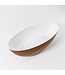 Vrijstaand bad Float Roest / Roest 170x80cm Solid Surface