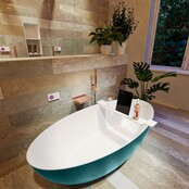 Vrijstaand bad Float Smag  / Talc 170x80cm Solid Surface Vrijstaand bad Float Smag  / Talc 170x80cm Solid Surface