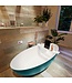 Vrijstaand bad Float Smag  / Talc 170x80cm Solid Surface