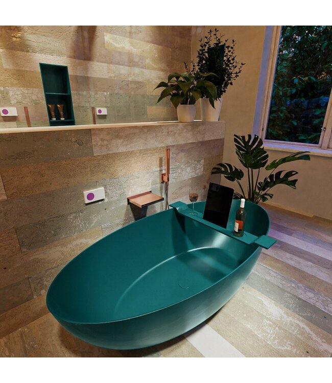 MONDIAZ Vrijstaand bad Float Smag  / Smag 170x80cm Solid Surface