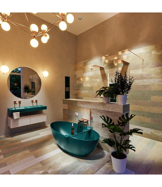Vrijstaand bad Float Smag  / Smag 170x80cm Solid Surface