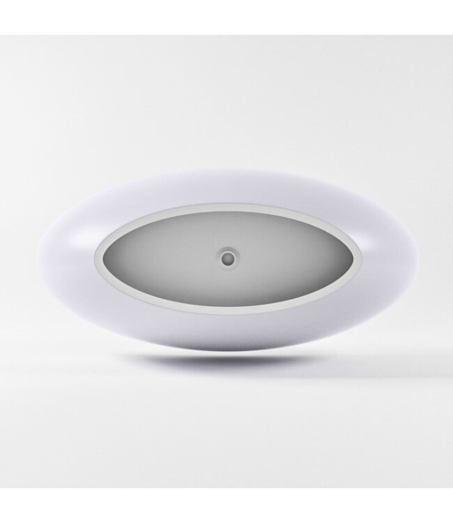 MONDIAZ Vrijstaand bad Float Cale / Talc 170x80cm Solid Surface