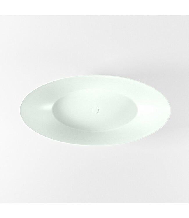 MONDIAZ Vrijstaand bad Float Greey / Greey 170x80cm Solid Surface