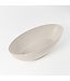 MONDIAZ Vrijstaand bad Float Linen / Talc 170x80cm Solid Surface