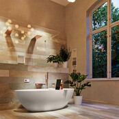 Vrijstaand bad Float Linen / Talc 170x80cm Solid Surface Vrijstaand bad Float Linen / Talc 170x80cm Solid Surface