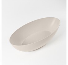 Vrijstaand bad Float Linen / Linen 170x80cm Solid Surface