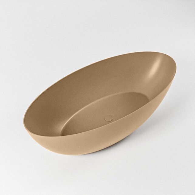 Vrijstaand bad Float Oro / Oro 170x80cm Solid Surface Vrijstaand bad Float Oro / Oro 170x80cm Solid Surface