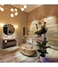 Vrijstaand bad Float Oro / Oro 170x80cm Solid Surface