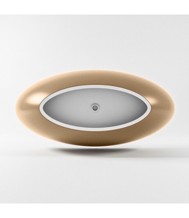 MONDIAZ Vrijstaand bad Float Oro / Talc 170x80cm Solid Surface