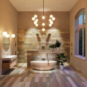 Vrijstaand bad Float Rosee / Talc 170x80cm Solid Surface Vrijstaand bad Float Rosee / Talc 170x80cm Solid Surface