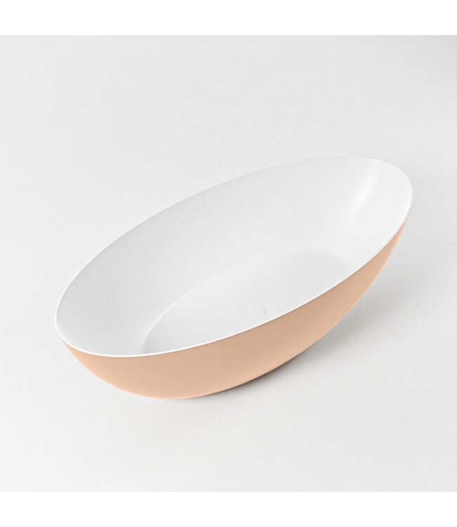 Vrijstaand bad Float Rosee / Rosee 170x80cm Solid Surface