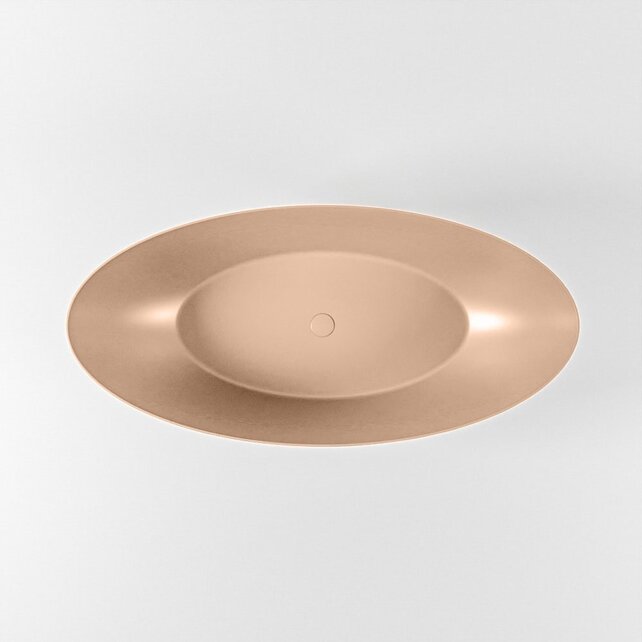 Vrijstaand bad Float Rosee / Rosee 170x80cm Solid Surface Vrijstaand bad Float Rosee / Rosee 170x80cm Solid Surface