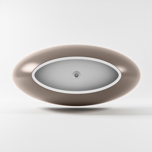 Vrijstaand bad Float Smoke / Smoke 170x80cm Solid Surface Vrijstaand bad Float Smoke / Smoke 170x80cm Solid Surface