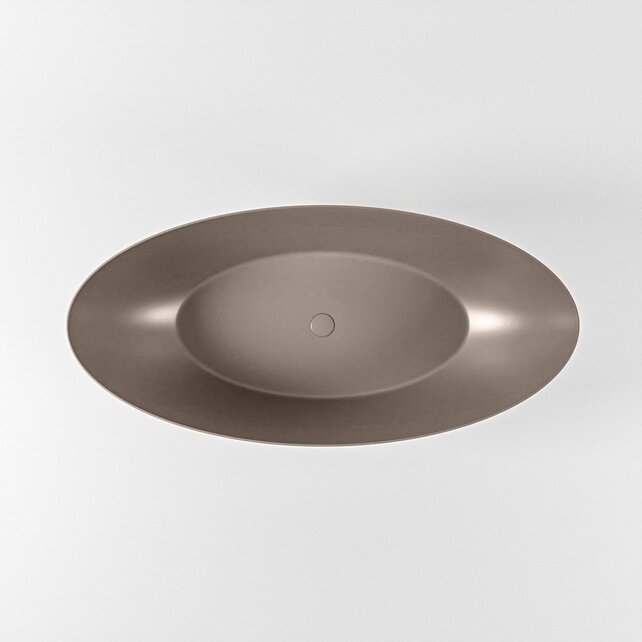 Vrijstaand bad Float Smoke / Smoke 170x80cm Solid Surface Vrijstaand bad Float Smoke / Smoke 170x80cm Solid Surface