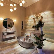 Vrijstaand bad Float Smoke / Smoke 170x80cm Solid Surface Vrijstaand bad Float Smoke / Smoke 170x80cm Solid Surface