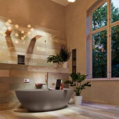 Vrijstaand bad Float Smoke / Smoke 170x80cm Solid Surface Vrijstaand bad Float Smoke / Smoke 170x80cm Solid Surface